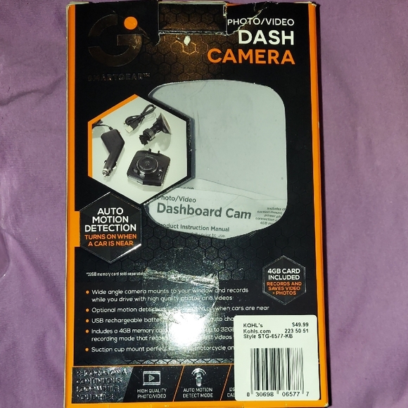SmartGear Black Dash Camera – Photo/Video Car DVR - Picture 2 of 7